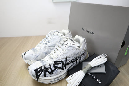 Blncg Runner graffiti blanche facture
