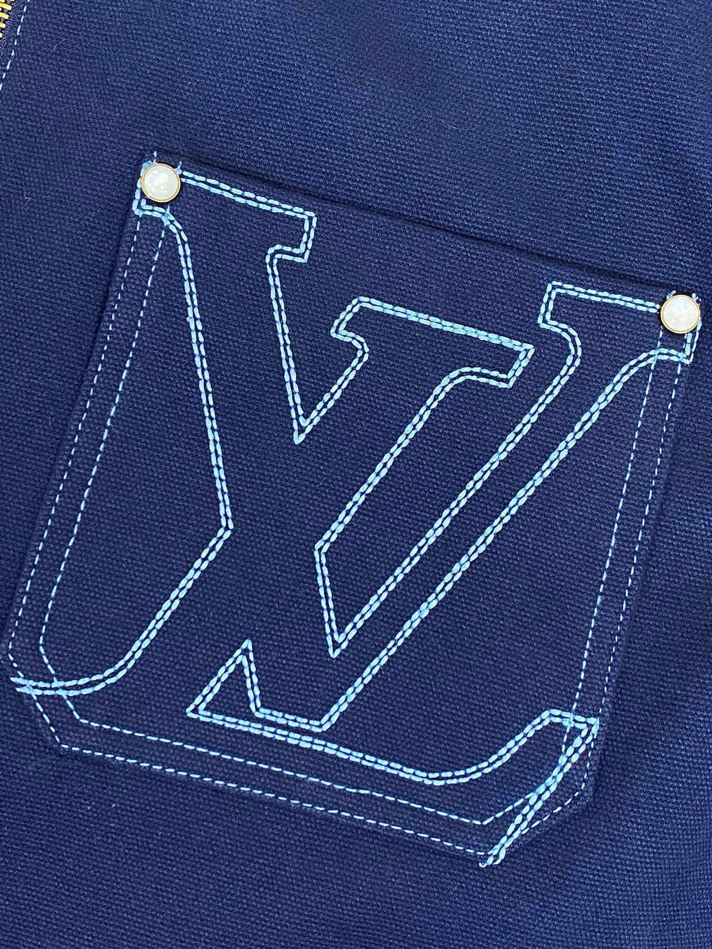 Wintery Workwear Denim Jacket