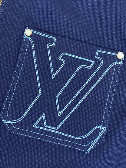 Wintery Workwear Denim Jacket