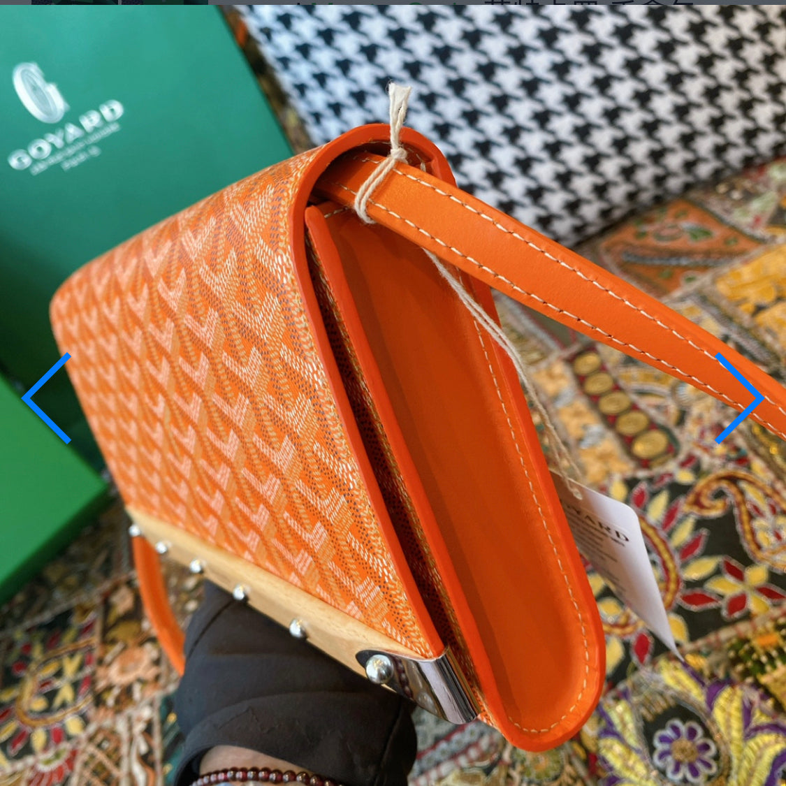 Étui monte Carlo mini orange  facture