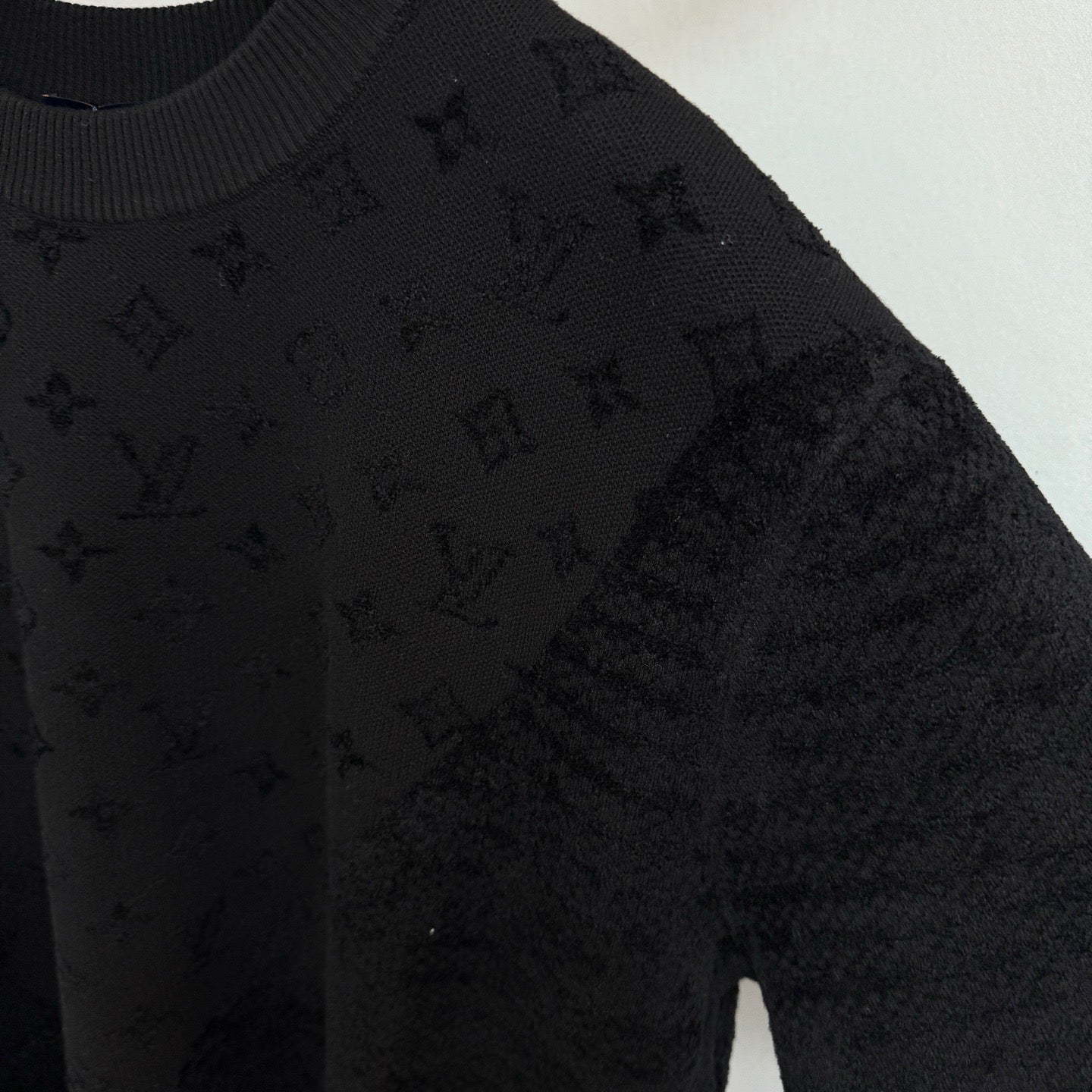Tee-shirt en maille à motif jacquard