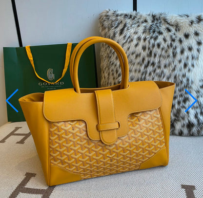 Sac cabas Saigon yellow facture