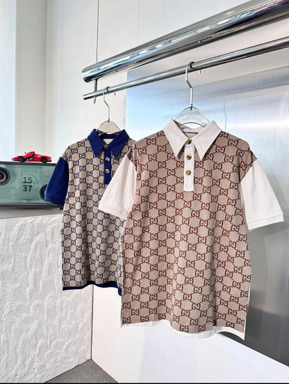 Polo Gg marron facture