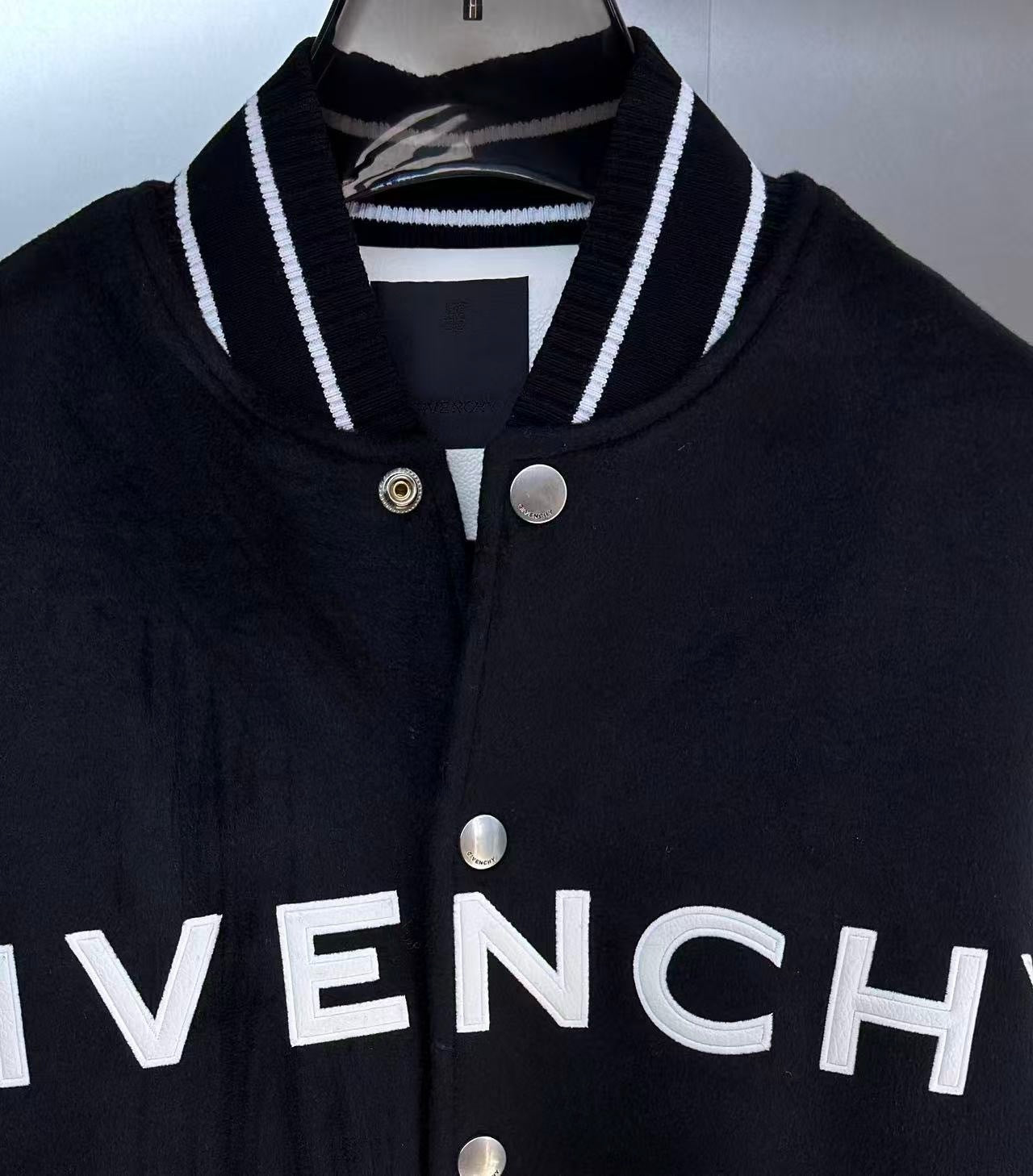 Veste Givenchy Veste bomber à logo Embossé