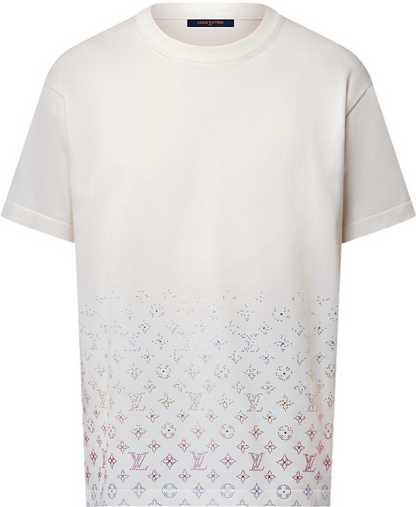 Tee-shirt lv ornementé Monogram Gradient