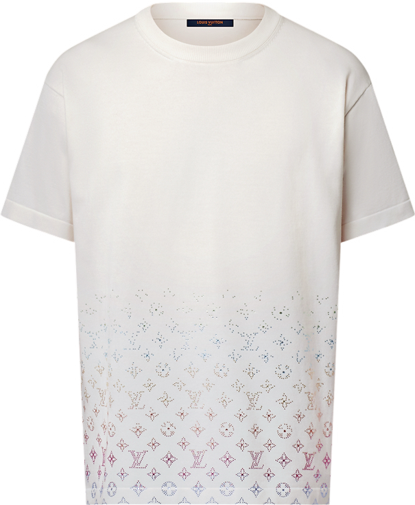 Tee-shirt lv ornementé Monogram Gradient