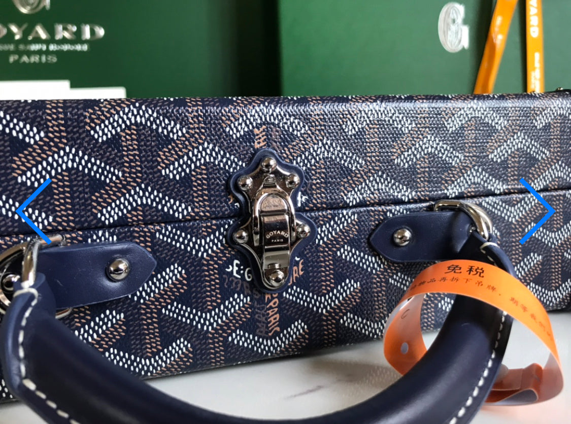 Sac Malle blue navy facture