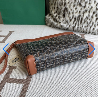 Pochette conti  brown facture