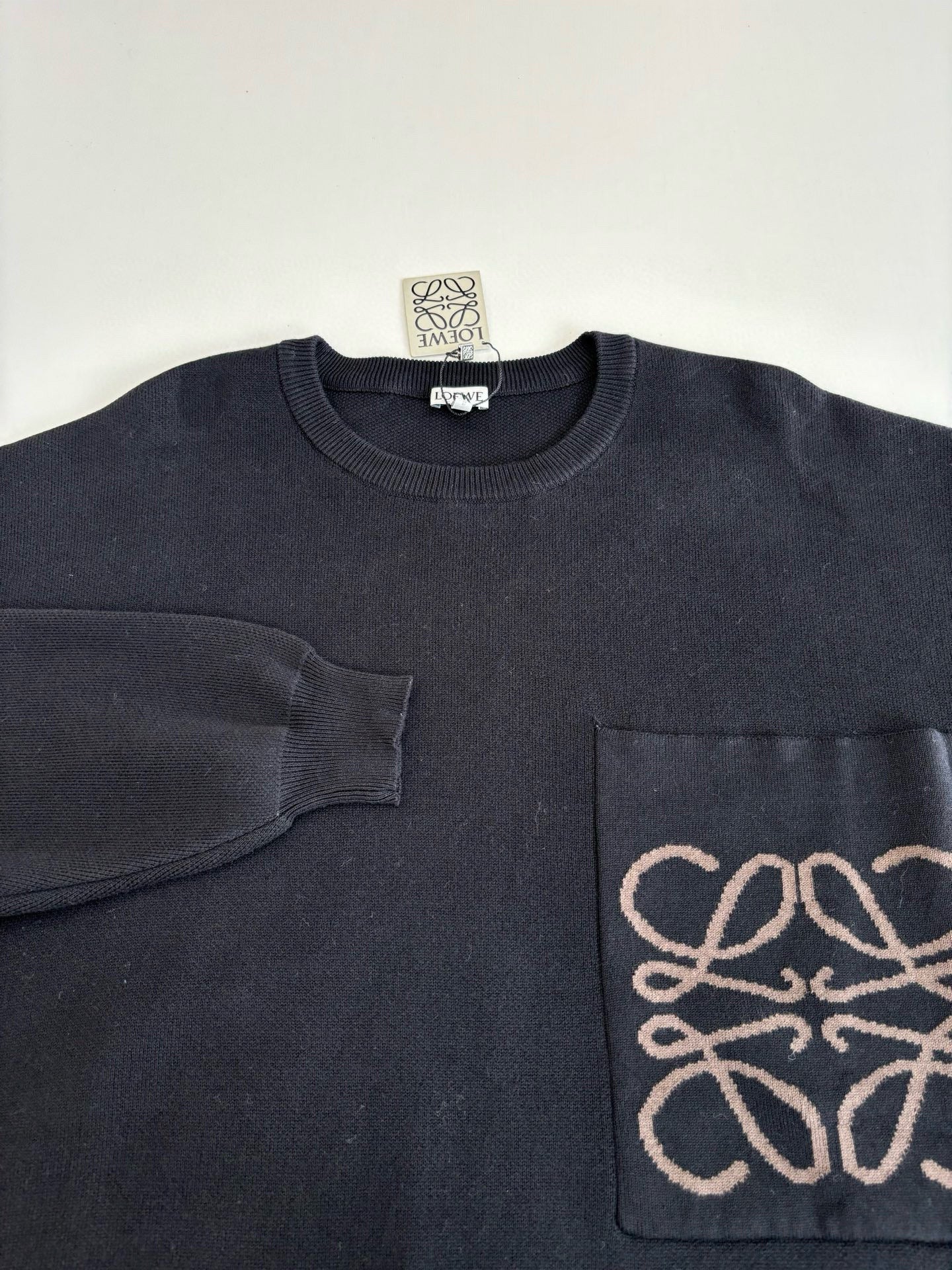 Pull coton poche Anagram Loew 10/10