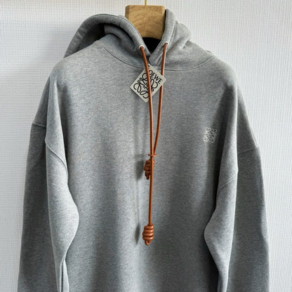 Sweatshirt à capuche décontracté en coton LWE