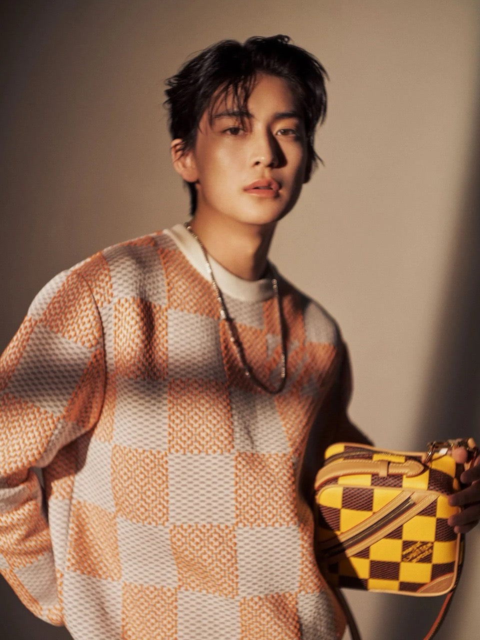 Damier jacquard Cotton lv