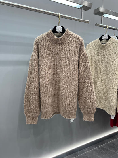 Pull à col rond Cocooning loro P