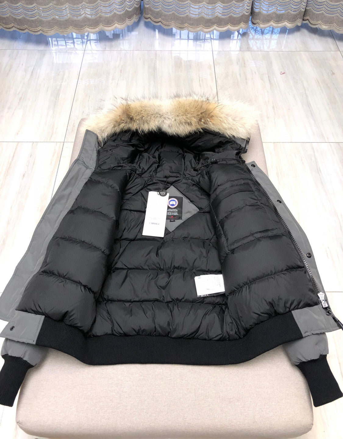 Canada Chillwack Bomber grey  facture 2024