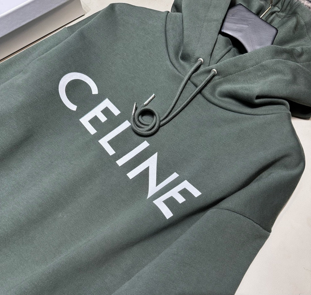 Celine khaki sweatshirt