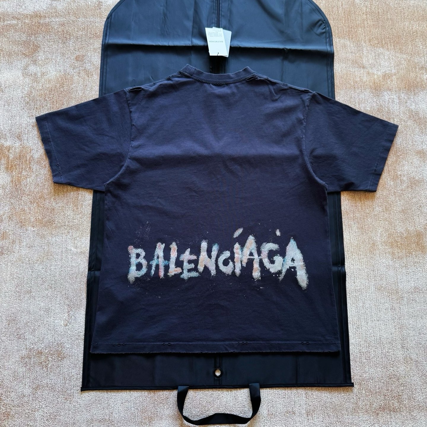 BLNCNG  CAMISETA LOGO PURPURINA