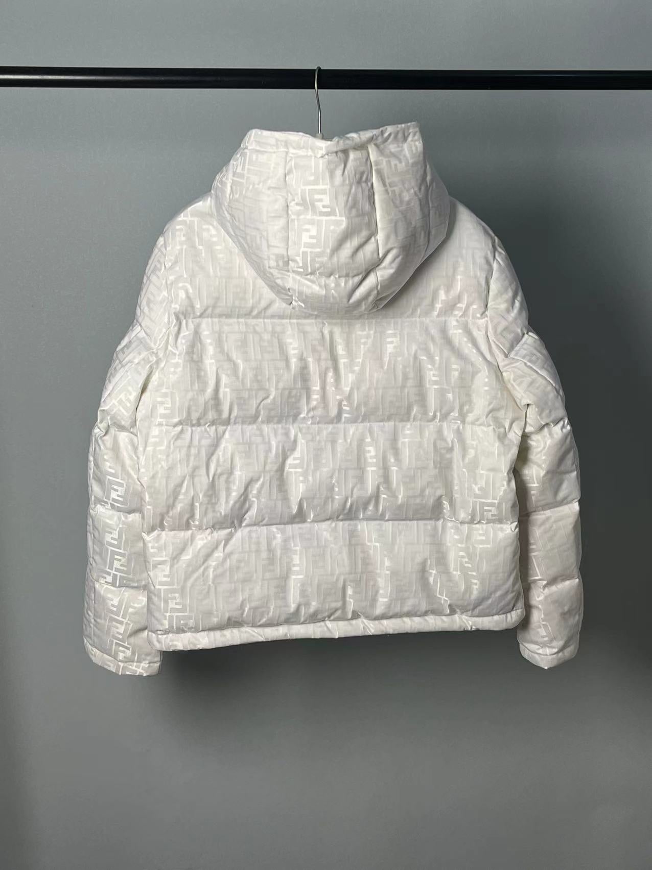 Doudoune Doudoune en tissu technique blanc FF