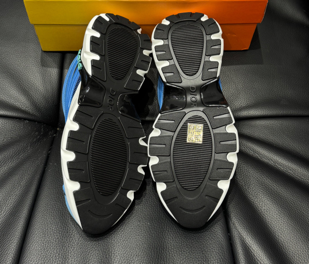 SNEAKERS B44 V3 VERSION BIEN LISSE BLEU FACTURE PACKAGING COMPLET PRE COMMANDE FIN NOVEMBRE