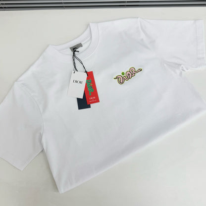 T-shirt CD AND KAWS, coupe relax Jersey de coton blanc 10/10