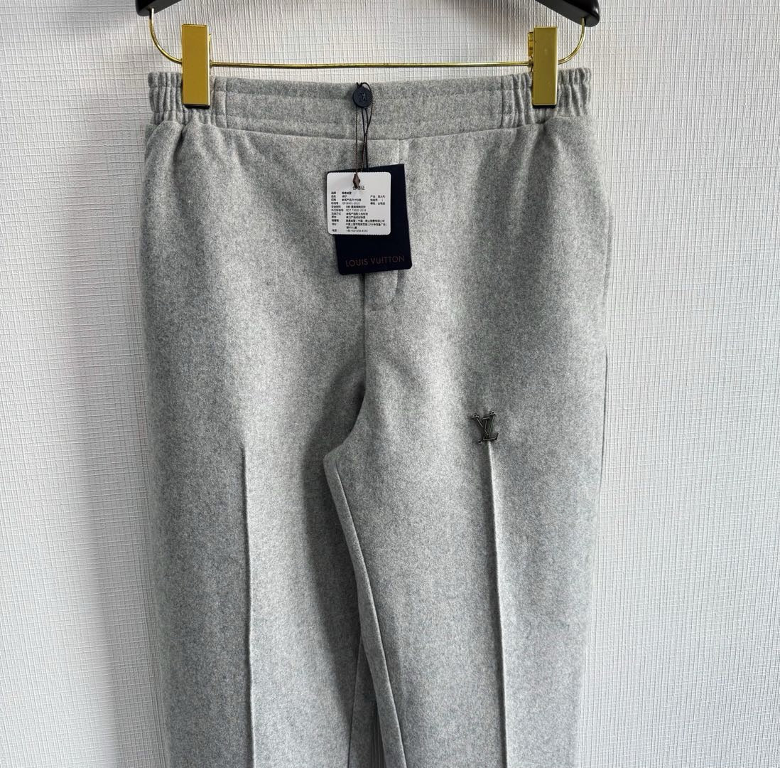 Pantalon sportswear habillé en laine technique