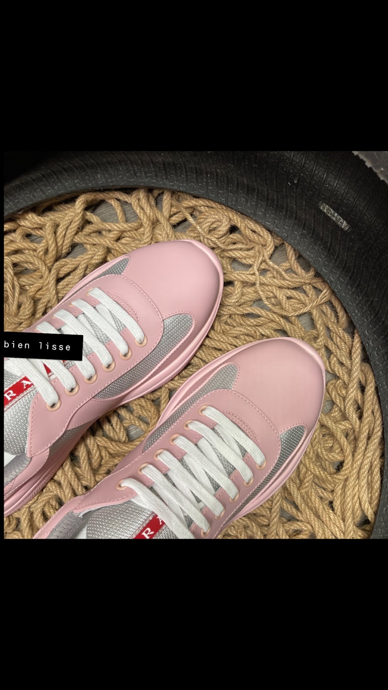 Sneakers Prd America ´ s Cup Gomme & tissu bike Pink 10/10