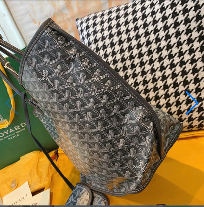 Sac Anjou GM  grey facture