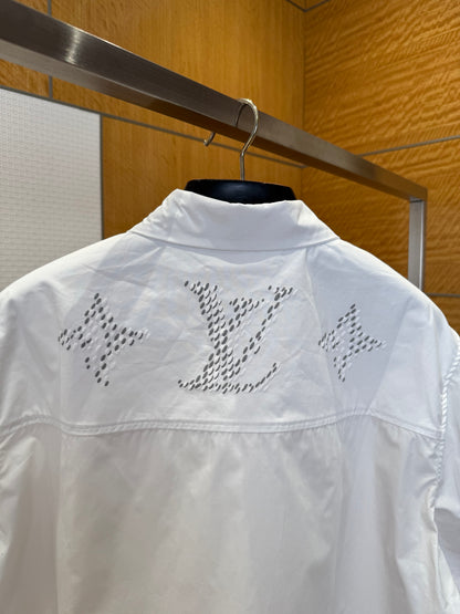 Chemise lv imprime Monogram