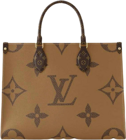 Sac Lv OnTheGo brown facture