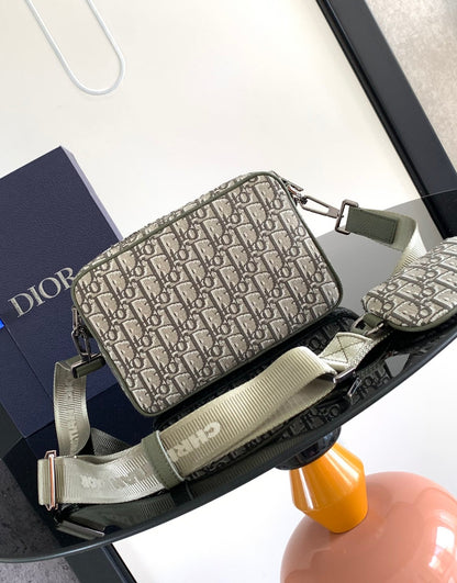 Sac Bandoulière Triple pouch saddle