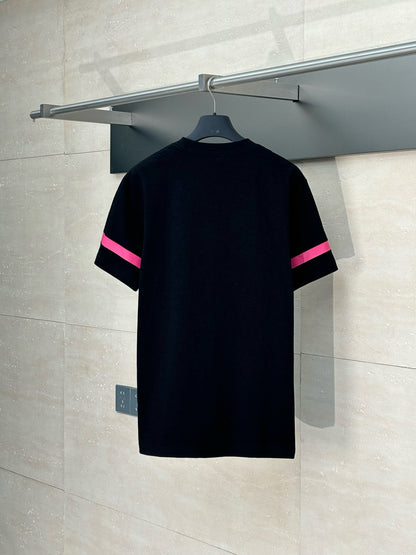 T-shirt DIOR AND LEWIS HAMILTON, coupe relax Jersey flammé de coton blanc