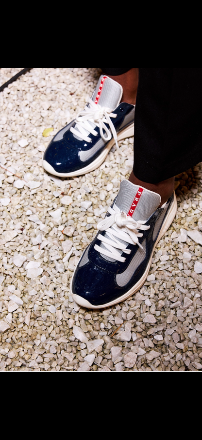 Sneakers Prd America ´ s Cup  tissu bike lisse blue night 10/10 V3S 📦🚚⚡️