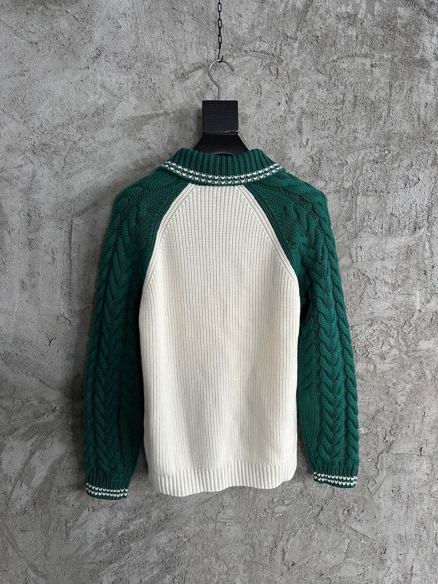 Casablanca pull à fermeture zippée
