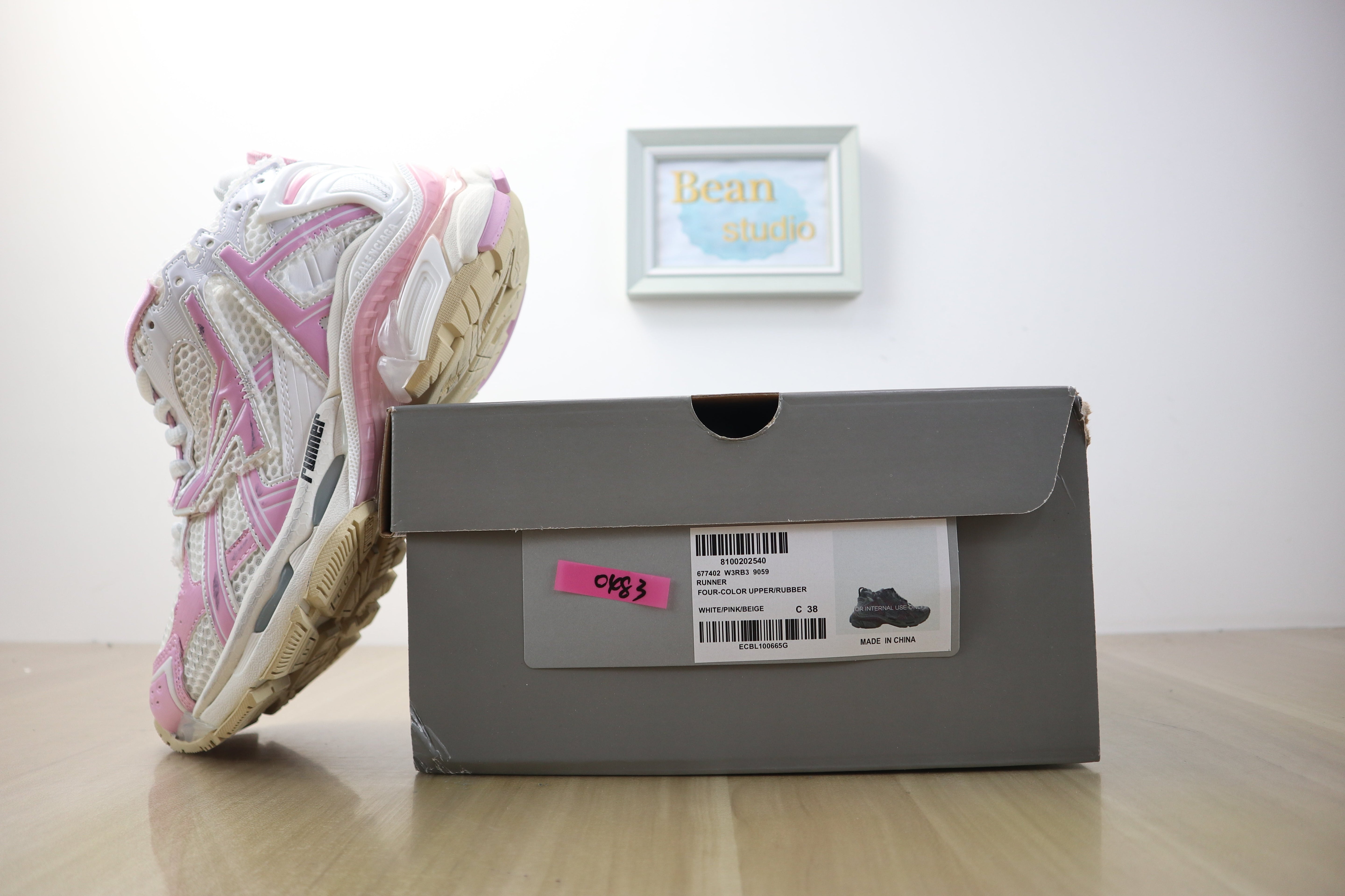 Blncng Runner rose facture