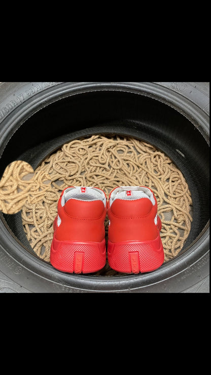 Sneakers Prd America ´ s Cup red Gomme & tissu bike