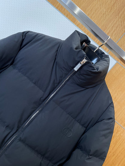 Doudoune cd oblique Jacquard coton mélange