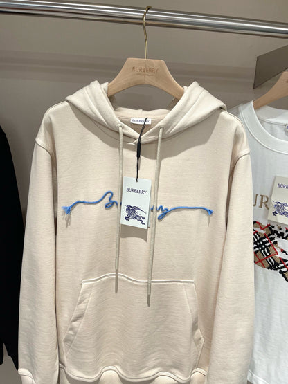 Hoodie en coton à logo corde brb
