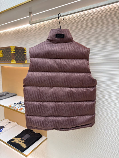 Doudoune sans manche bordeaux CD facture 10/10