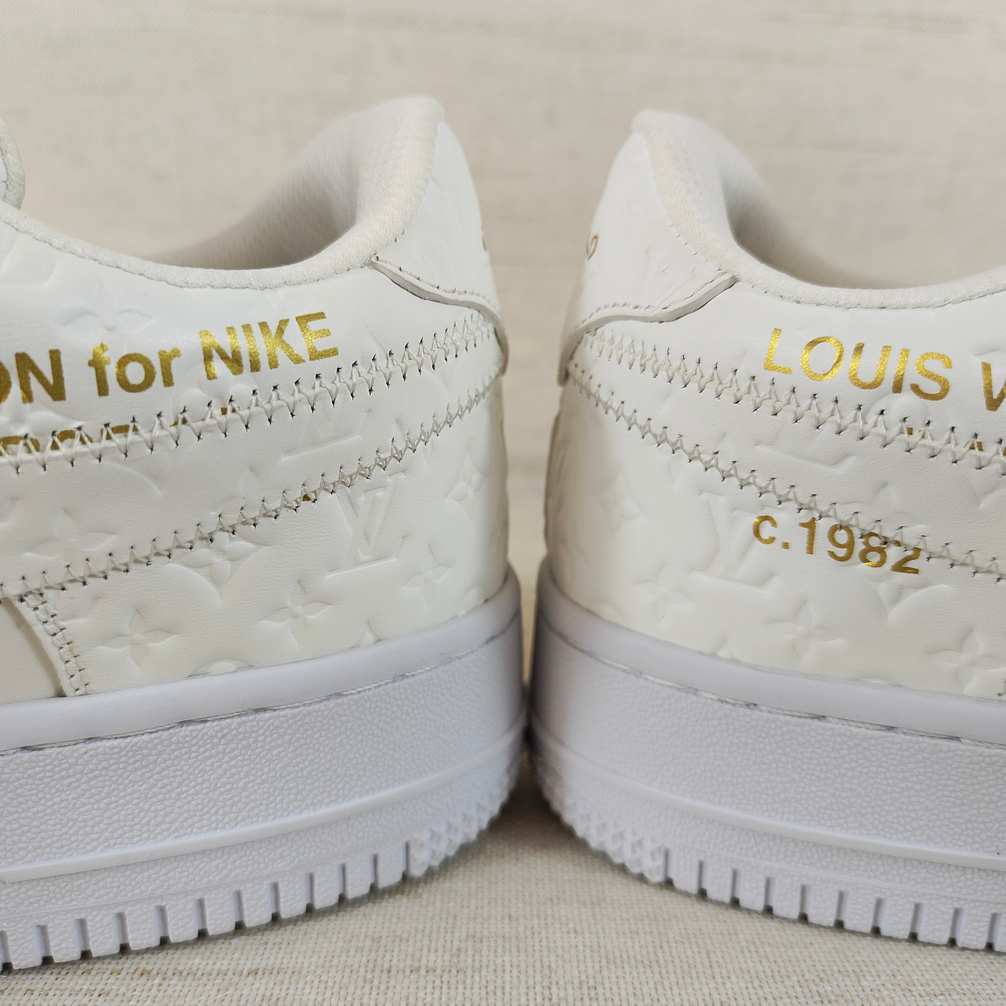 Af1 x Lv Full white Catégorie A