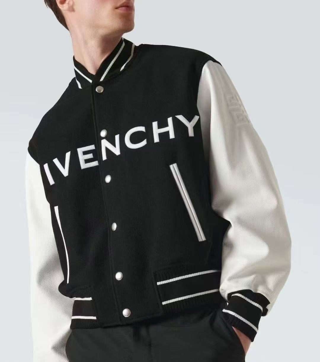 Veste Givenchy Veste bomber à logo Embossé