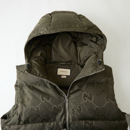 Veste GG jumbo sans manche  kaki