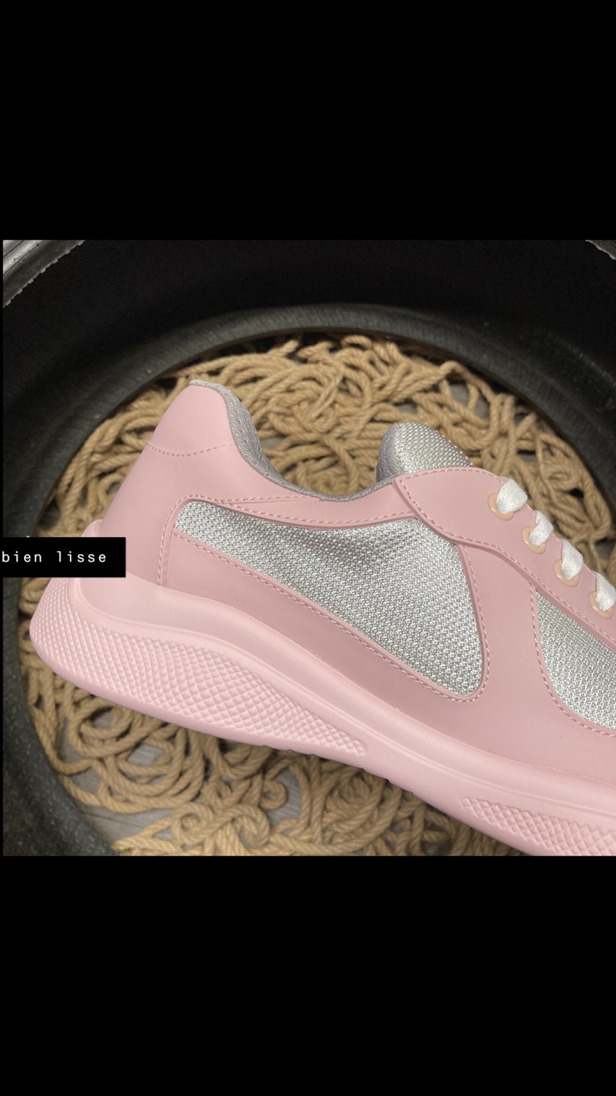 Sneakers Prd America ´ s Cup Gomme & tissu bike Pink 10/10