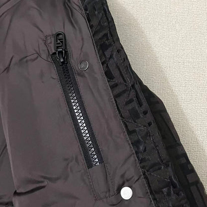 Doudoune en tissu technique black  FF