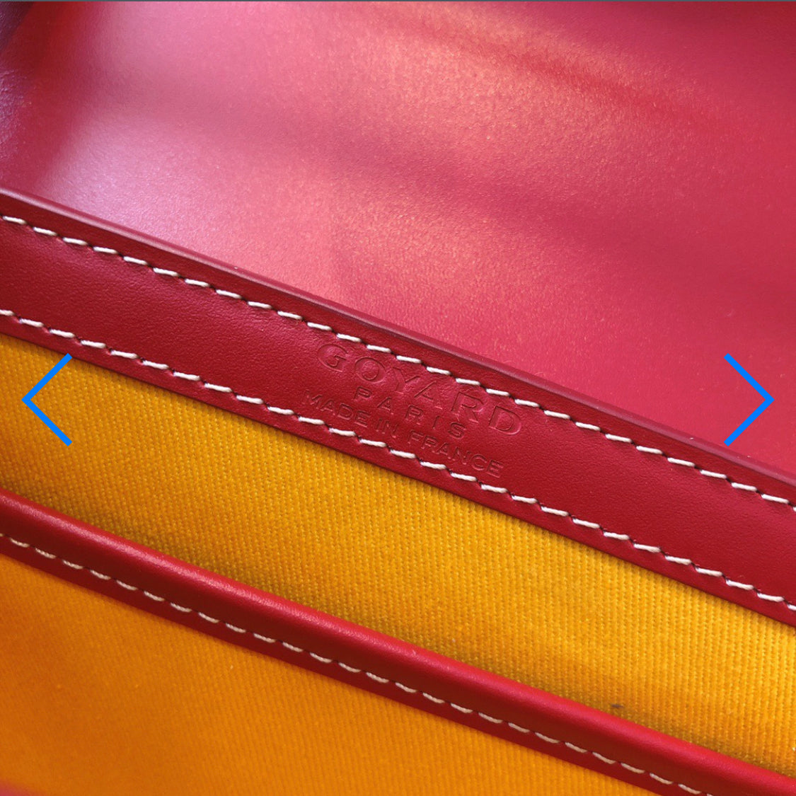 Sac Saigon mini red facture
