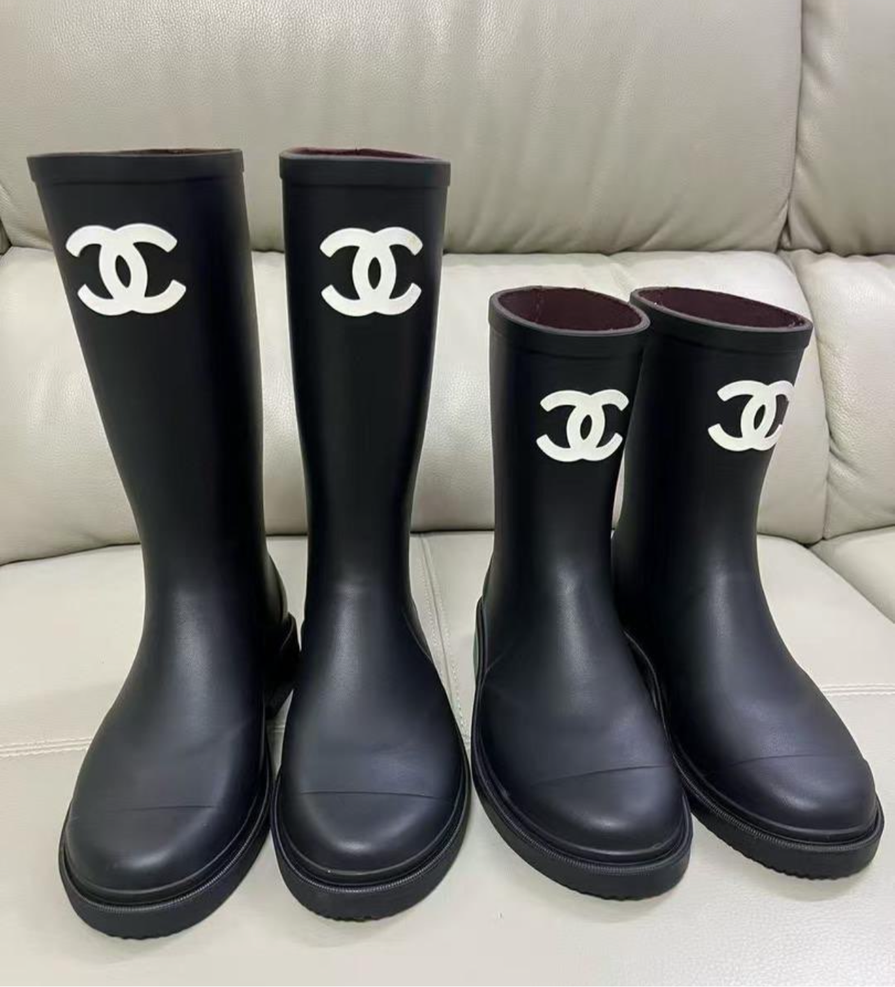 Bottes Chnl noir FEMME 10/10
