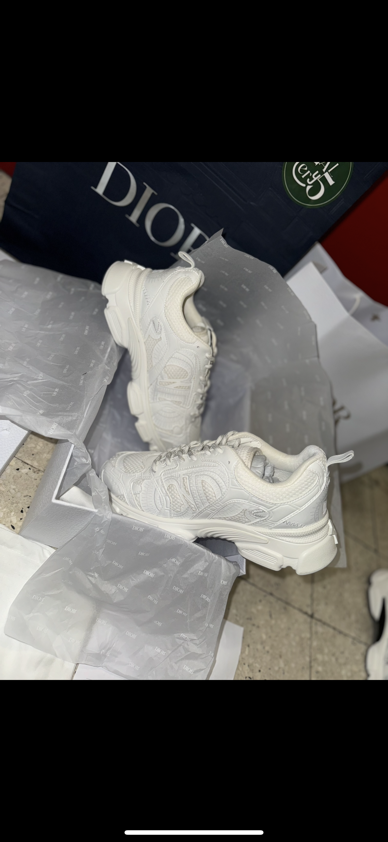 SNEAKERS CD CHRONO FACTURE PACKAGING COMPLET