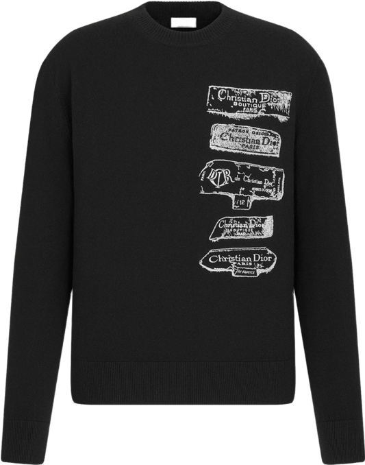 Pull Cd Archives Labels Jersey de laine noire