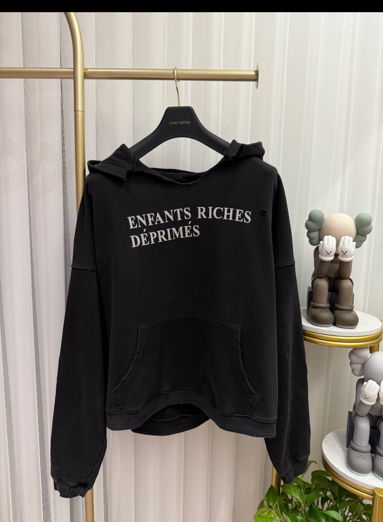 Enfants Rich Dép graphic-print hoodie