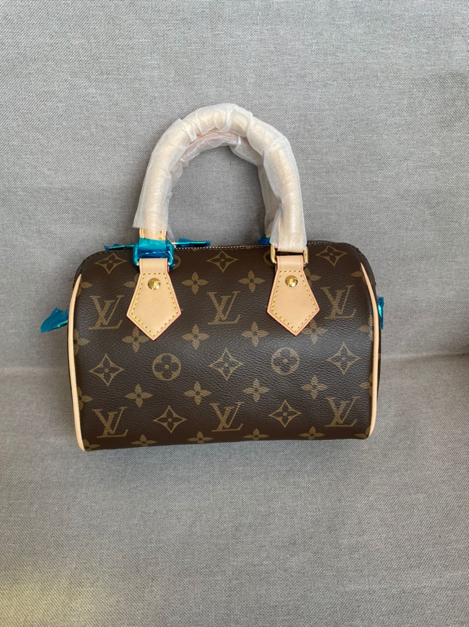 Sac speedy bandoulière intérieur beige 20 facture
