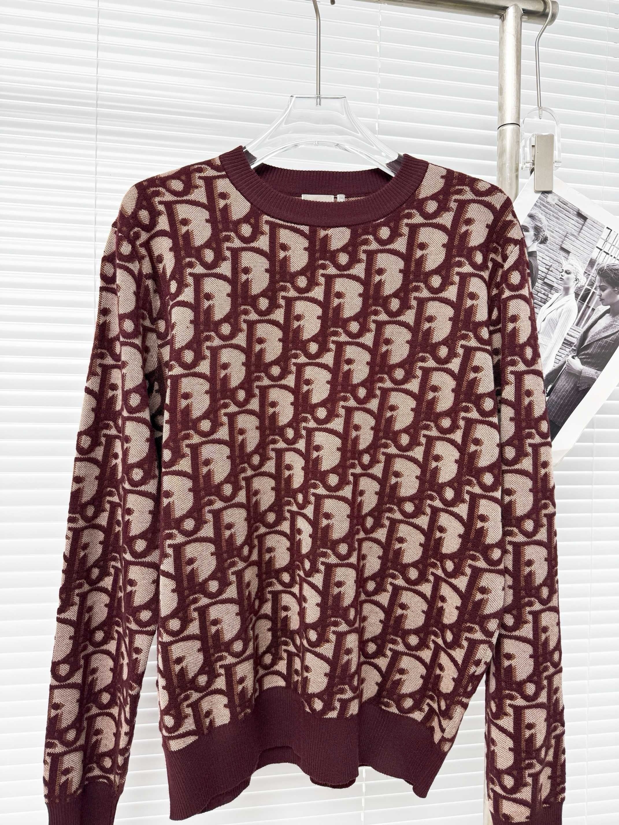 Pull cd oblique jacquard 10/10