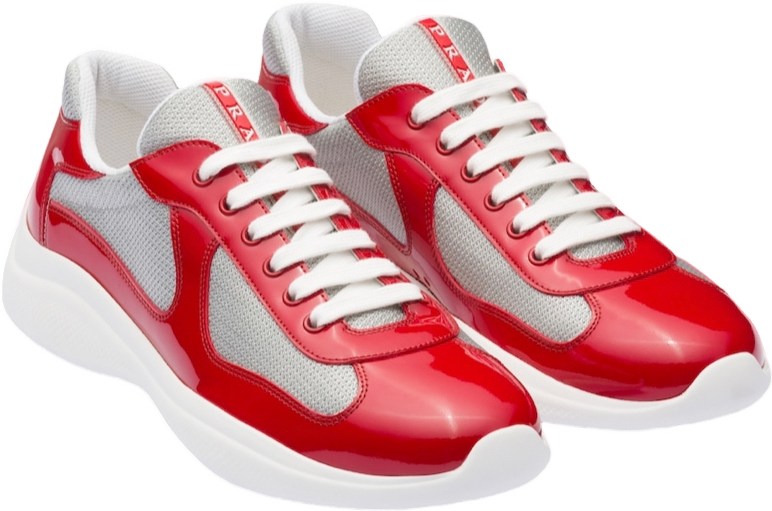 Sneakers Prd America ´ s Cup  tissu bike lisse red 10/10
