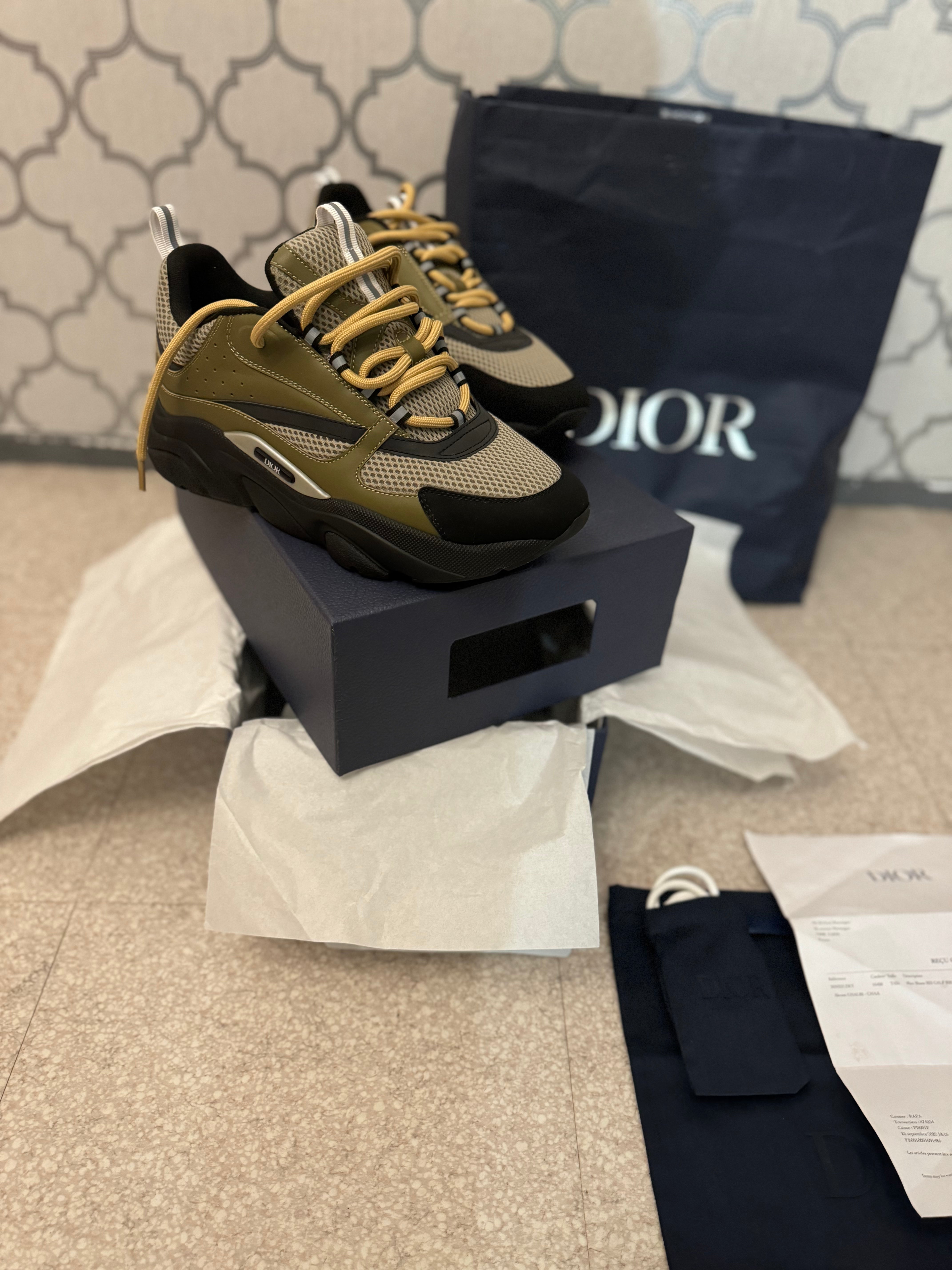 B22 calf skin khaki latest edition 2023 invoice